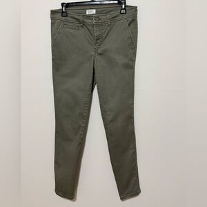 Market & Spruce Women's Olive Skinny Jeans